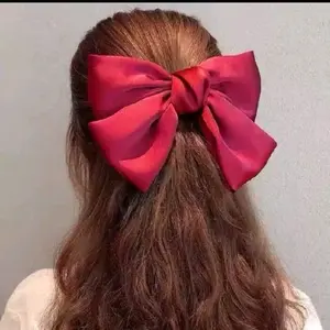 WD jepit rambut ikat rambut pita besar wanita hairpin hairband pita korea fashion jepitan rambut