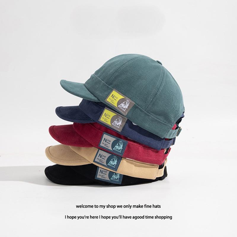 Mũ Bóng Chày, MỚI, Mũ Cổ Điển Ngắn, Dành Cho Nam Và Nữ, Mũ Hàn Quốc, Mũ Fedora Dành Cho Nam, Mũ lưỡi Trai Mặt, Mũ Sumbrero Dành Cho Nam Giới, Mũ Hiphop