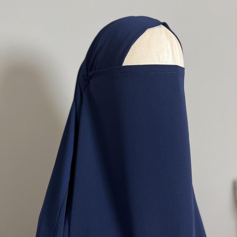 Tsurayya -Hurrem One Set Frenchkhimar & Rok Wolfis Exclusive Free Cadar Tali/One Set Umroh Haji 7