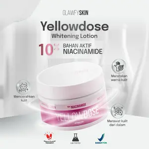 Yellow Dose Whitening Lotion 10% Niacinamade Glawfyskin