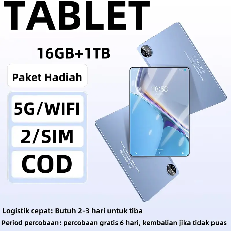 COD Fast Shipping Cheap Tablet, 1TB Large Memory PUBG-TIKTOK Various Large Games and Learning Software, Suport 5GWiFi-2SIM, Lightweight and Convenient for Outdoor Carrying, 1TB Large Memory 10.3-inch Large Screen Student Learning Universal Edition, 1