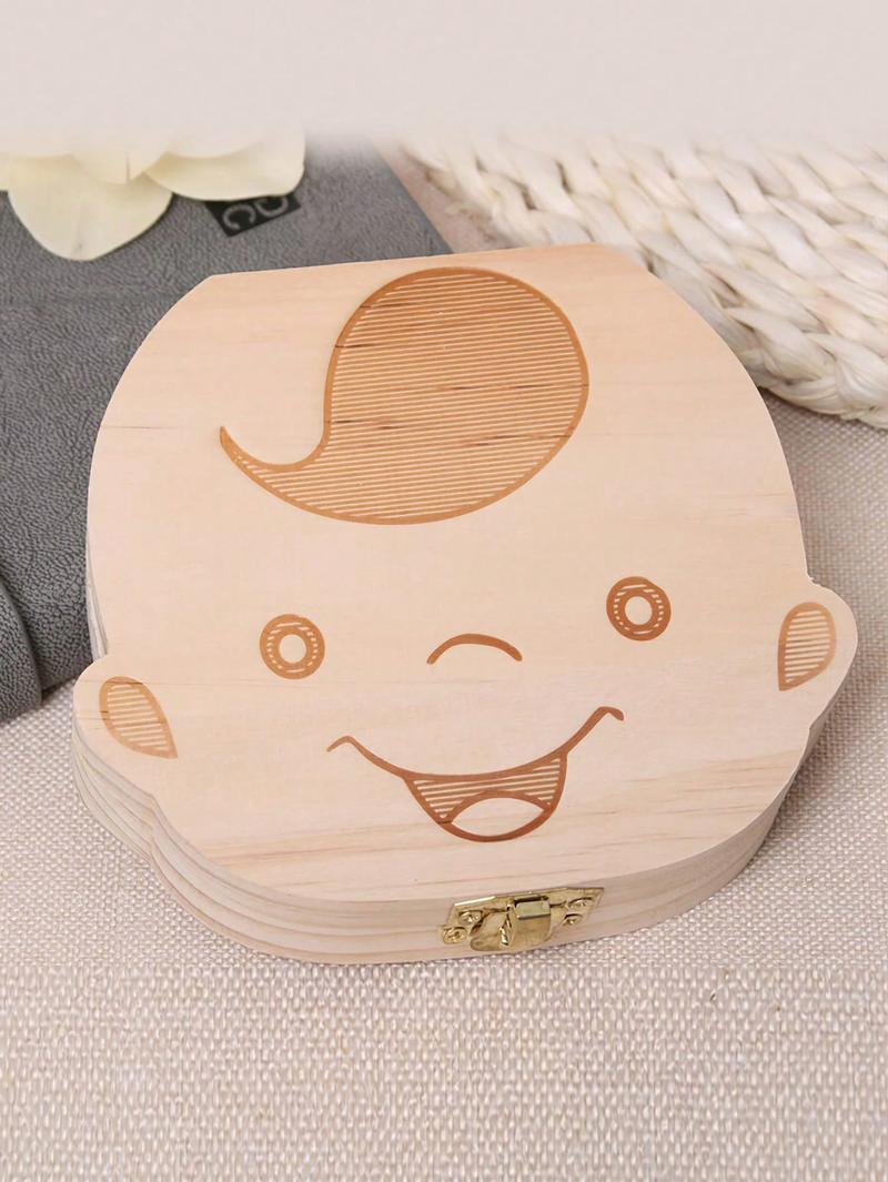 Product Introduction of Wooden children's baby teeth box, children's replacement teeth storage box, baby teeth replacement souvenir box, collection of teeth storage souvenirs 7