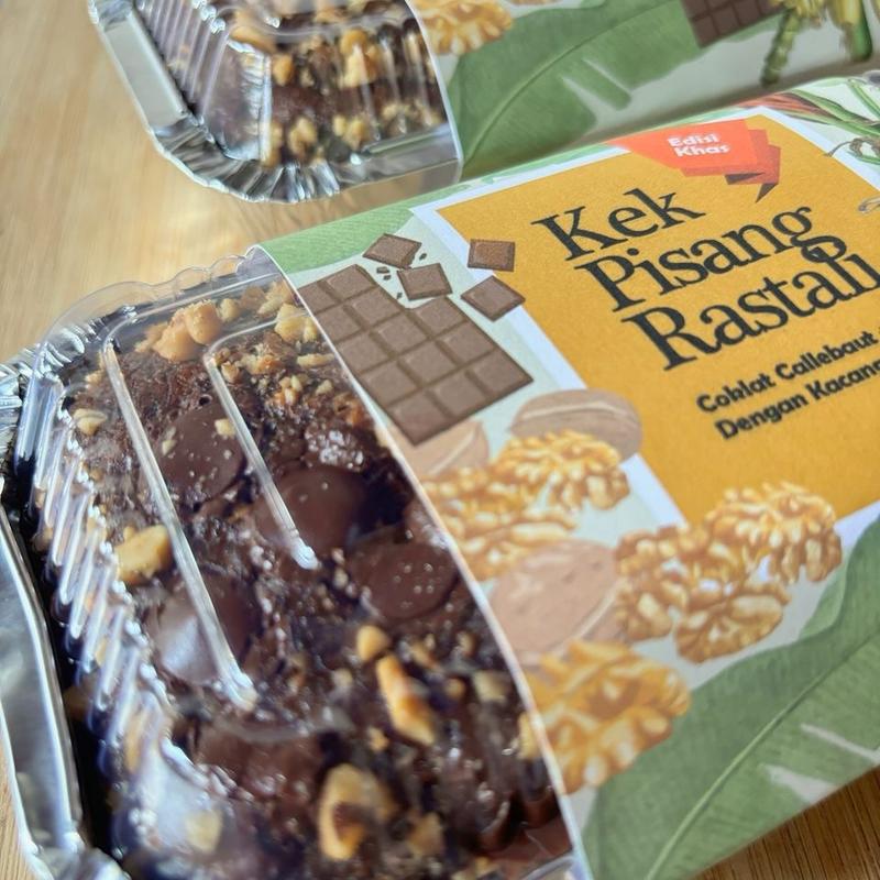 Modified Rastalli Edy’s Baked Goods PIisang Rastalli Coklat Bersama ROASTED WALNUT ...