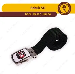 Sabuk  Siswa Sabuk Nilon SD Kecil Besar Jumbo dari bahan Nilon  Cocok untuk Anak SD Cewe dan Cowok dengan Desain Tali yang Nyaman Sd