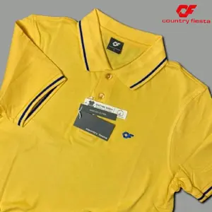 kaos polo 100%original country fiesta,baju atasan,kaos polo,lakoste 100%katun Pria  Wanita Kerah Dewasa Distro Casual style