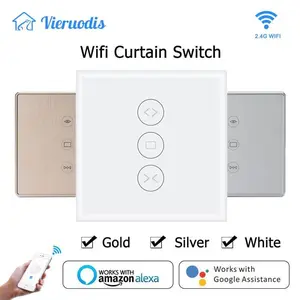WiFi Smart Curtain Switch for Electric Motorized Curtain