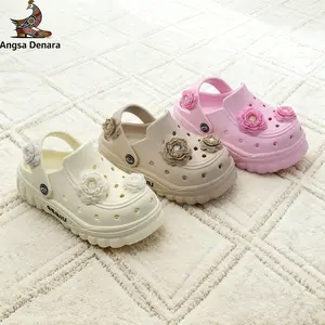 ANGSA | Sandal Baim / CLOG KekinianSandal Anak Perempuan Cantik | Terbaru 2026 Model Bunga wedges