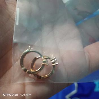 Product Review of Yaxiya Anting Jepit / Klip Wanita Mata Satu Simpel Perhiasan Aksesoris 764 from M**🥀 0