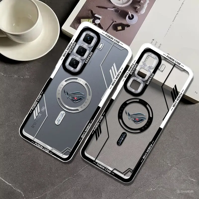 Softcase Casing Bening Infinix Hot 50 4G/5G 50 PRO PLUS Terbaru 2024 Handphone Clear Case Transparant Full Protect Camera Cover Lentur Protection ABI-089 0
