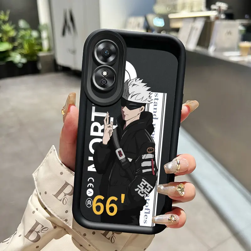 Casing Hp untuk OPPO A17 OPPO A17K Case hp kartun anak laki pola Kesing Anti drop Casing silikon penuh Anti guncangan paket Softcase