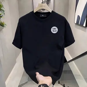 Kaos Fashion Oversize Hitam Unise Pria dan Wanita Muda T-Shirt Nyaman dan Tahan Abrasi