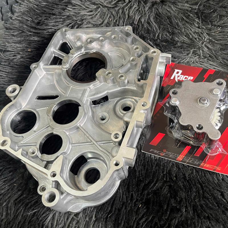  Lốc Bơm Nhớt Rời 110 dày cao cấp + Bơm nhớt Rời RACE 4 cánh dùng cho Dream  Wave 67  Sirius50  Exciter50 