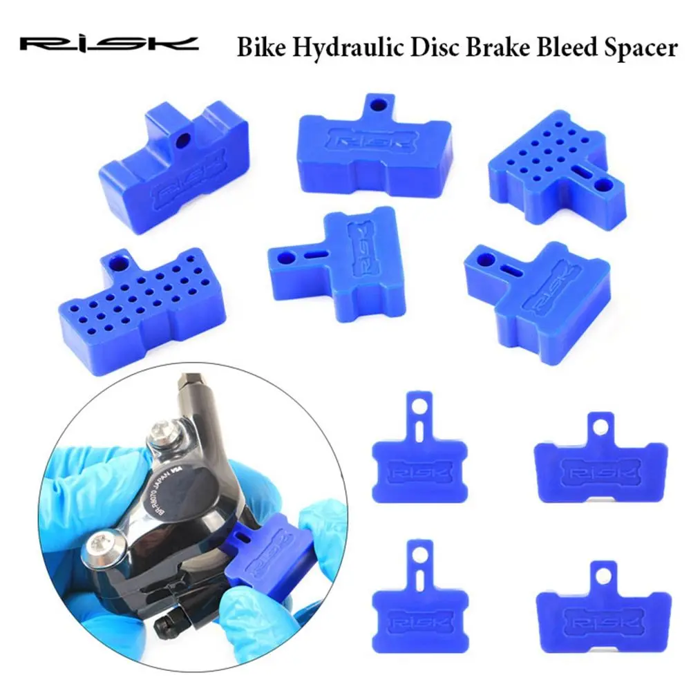 2/3pcs Accessories Spacer Washer Hydraulic Disc Brake Bleed Spacer Piston Retainer Bicycle Brake Spacer Brake Caliper Pad