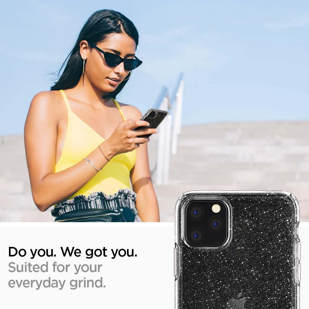 Case iPhone 11 Pro Max / Pro / 11 Spigen Liquid Crystal Glitter Casing
