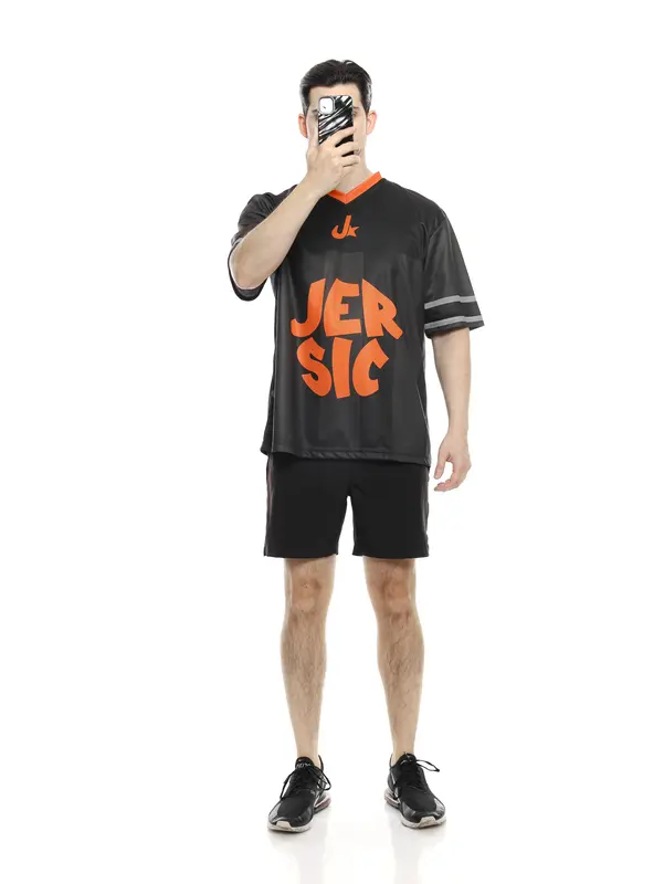 JERSIC JERSEY 98 Kaos Number series Oversize Pria Wanita Jersey OOTD Series Retro Vintage Y2k Korean Style Kpop Baseball Hockey Futsal Outfit Skena Baju Angka Huruf Nomor Aesthetic Pakaian Olahraga Sport 3