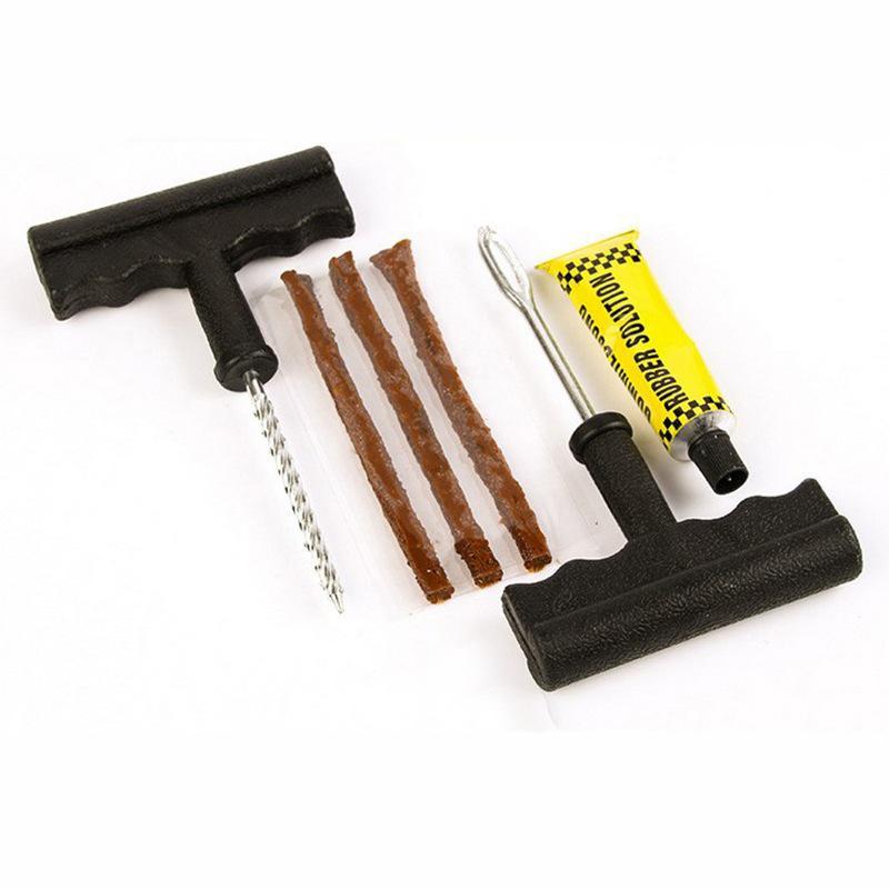 Car Tubeless Tire Repair Tools Small Tire Repair Tools 1Set for Cars Complete Kit Tools Auto Mechanic Workshop Tools 2