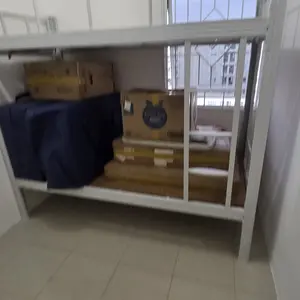 Ranjang Tingkat 2 Susun 90x200cm Tempat Tidur Susun Ranjang Tingkat anak Ranjang Susun Besi Asrama