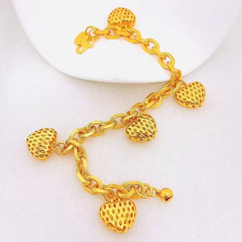 Product Introduction of Sweet Strawberry Bracelet, Adjustable Length, Transportable, Prosperous Love, Preferred Jewelry for Lovers and Friends, Non fading Titanium Steel Bracelet 28