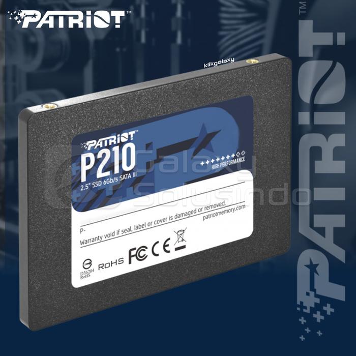 Gambar PATRIOT P210 256GB 2.5 Inch SATA III SSD - Solid State Drive - 256GB dari GASOL KALIURANG Kota Malang Tokopedia