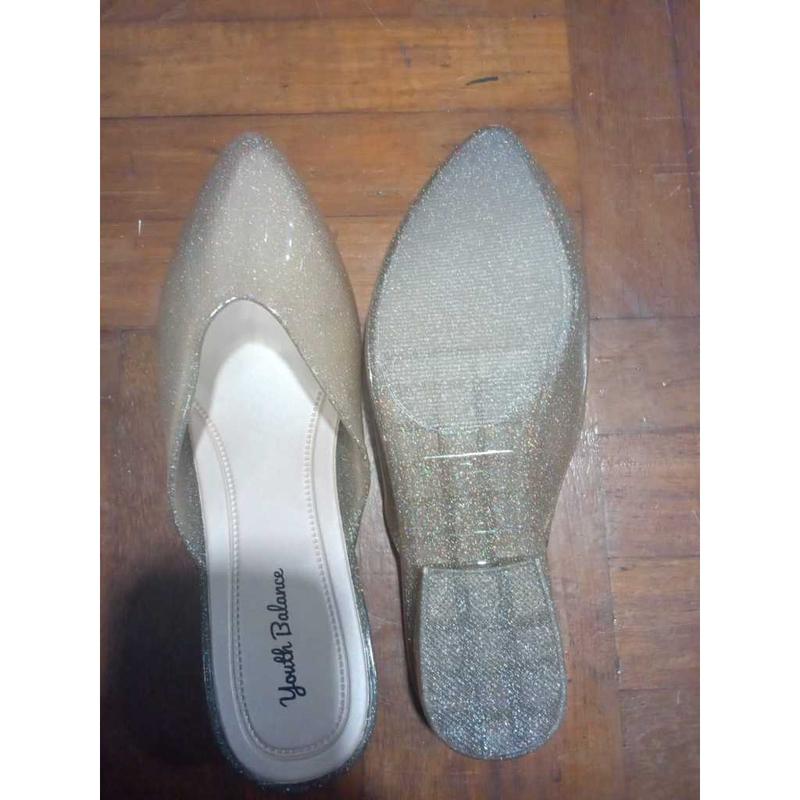 Sandal Slip On Wanita Jelly Youth Balance Strap Transparan LTP634-2 4