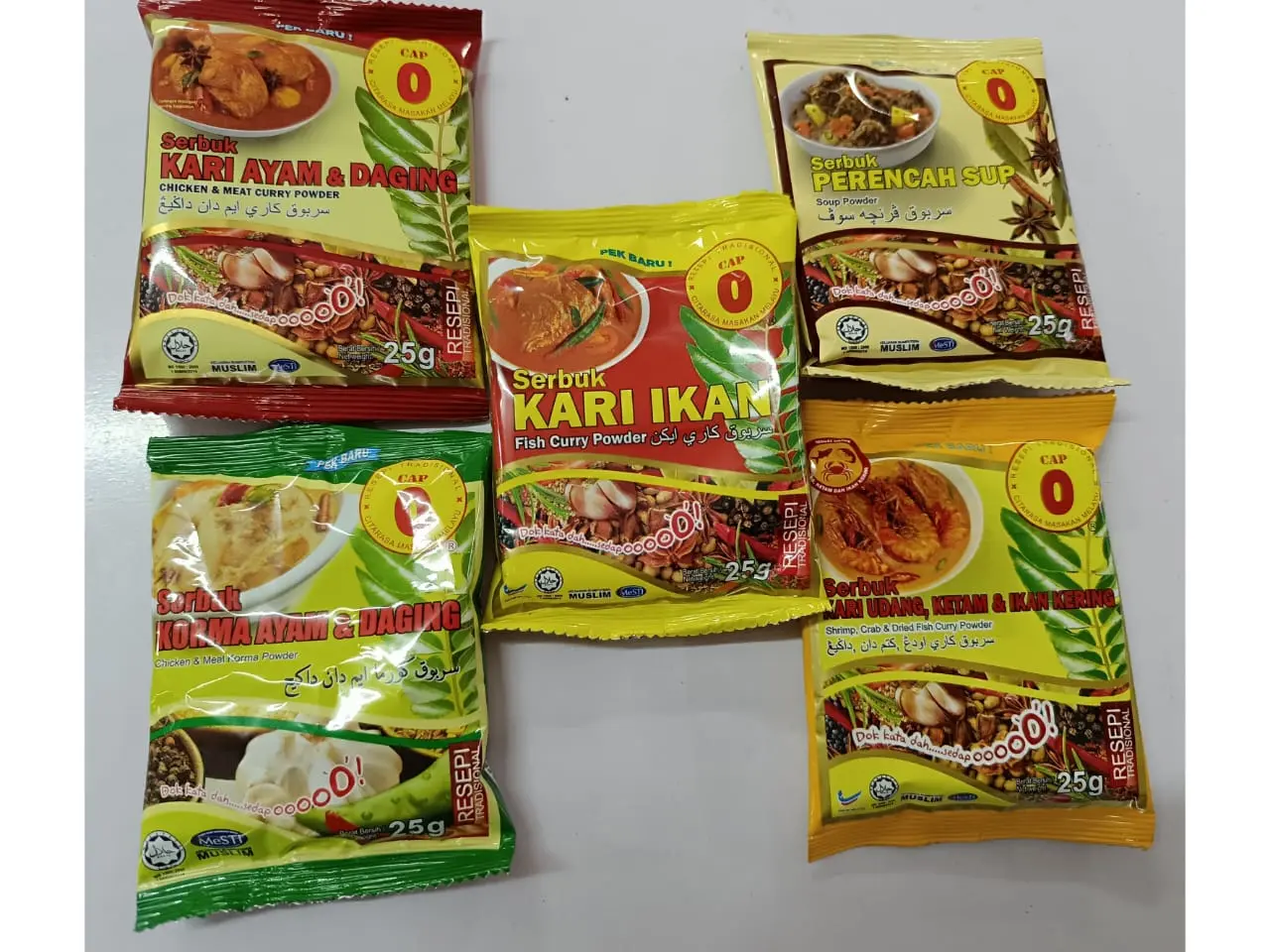 REMPAH CAP O PEK KECIL 25G Cooking Kari