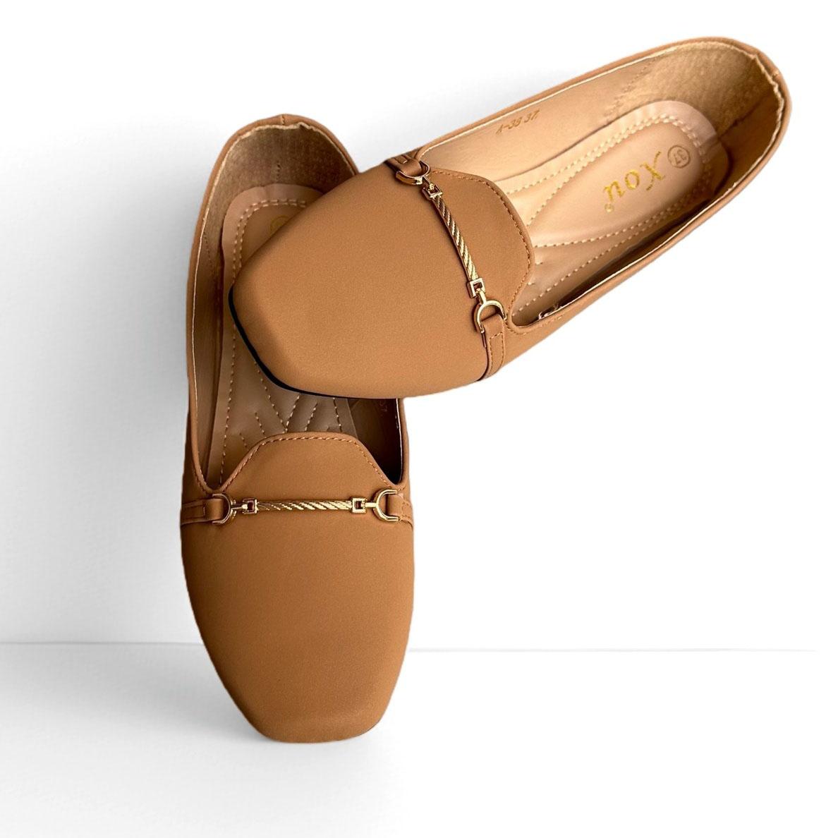 XOU Fashion new Flatshoes Wanita Retro Elegan dan Sederhana Sepatu Wanita A-38 dengan Desain Klasik dan Sepatu Flat Wanita Kekinian - Model Korea Elegant