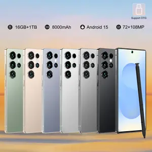 [Bisa COD] 2026 Murah cuci gudang Handphone Asli 7.5 Inch Layar Full HD 16GB+1TB 5G WiFi Bluetooth Android 14.0 dengan 8000mAh Baterai 72MP+108MP 10Core Face ID Fingerprint ID Frame Logam COD