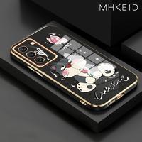 Gambar MHKEID Casing Hp Untuk Samsung Galaxy S22 5G S22 Ultra 5G S23 Ultra 5G S21 Ultra 5G S21 FE 5G S20 FE 5G S20 Ultra 5G Case Beruang kasing silikon Softcase Pelapisan Samping Casing - Gaya1, Samsung S22 5G dari MHKEID MALL Kab. Tangerang 3 Tokopedia