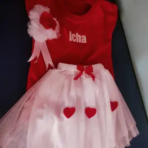 kostum baju kemerdekaan anak perempuan merah putih rok tutu cewek murah bisa cod