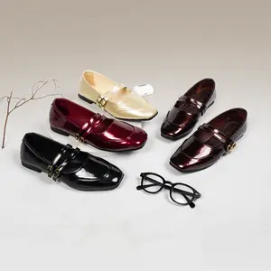 Geje Apparel Flatshoes Sepatu Wanita Mary Jane Antislip IFANA