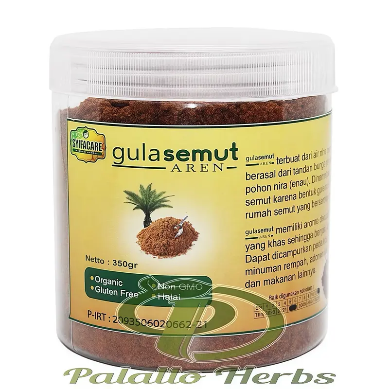 Gula Semut Aren Syifacare | Gula Aren Organic 350 gr Asli Original Pemanis Sehat Alami Bahan Food Sugar 5