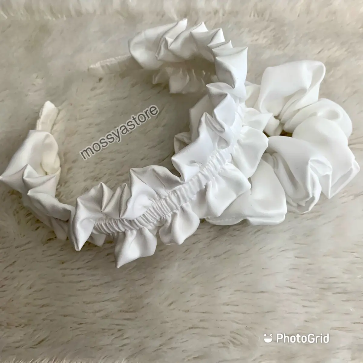 Bando ruffle nagita Bandana Viral Nagita Plastik Headbands