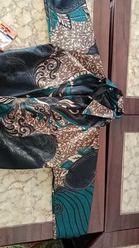 Product Review of KEMEJA BATIK PRIA LENGAN PANJANG MOTIF RAHWANA RAJA KEMEJA TERBARU Katun Seragam Pekalongan Baju from S**G 0