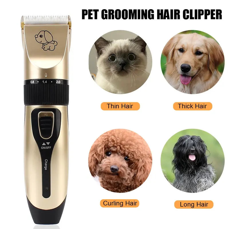 Cukur Bulu Anjing Alat Cukur Bulu Kucing Mesin Cukur Domba Kambing Kucing Pet Clipper Pencukur Bulu Kucing Pet Clipper Grooming Hewan Anjing Kucing Kelinci Domba Kambing Alat Cukur Bulu Hewan Pet 1