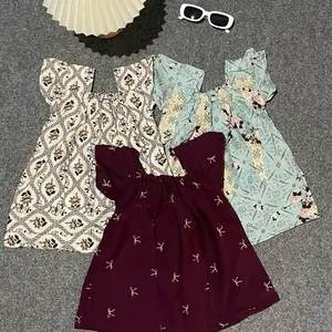 Daster Anak Sambung full obras paket isi 3 Bahan Adem Nyaman Bisa Buat Baju Sehari-hari dengan Desain Elegan dan Warna Cerah