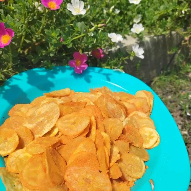 keripik pisang 1 kg dengan varian rasa original, keju, balado 1