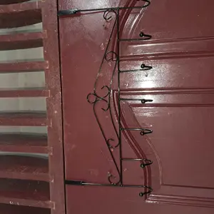 Gantungan Baju Belakang Pintu Multifungsi Tanpa Paku 7 Hook C789 Rak Gantung Dengan Tujuh Kaitan Steel Clothes Hanger Import Besi Putih Modern 41x21cm