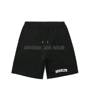 Celana Pendek Olahraga Sport Hitam Unisex Dewasa Nyaman Praktis