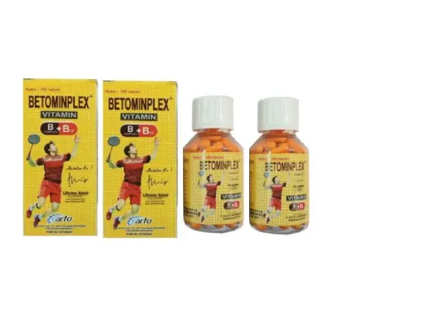 Betominplex Vitamin  B Complex + B12 Isi 100 Tablet - Membantu Memelihara Kesehatan 3