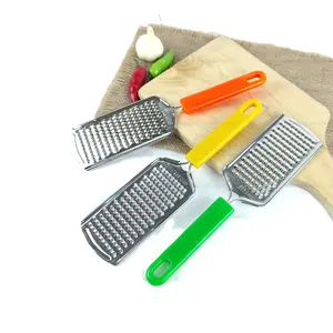 [KBM] Parutan Keju Gagang Warna Alat Parut Cheese Cheddar Kentang Serbaguna Stainless Steel