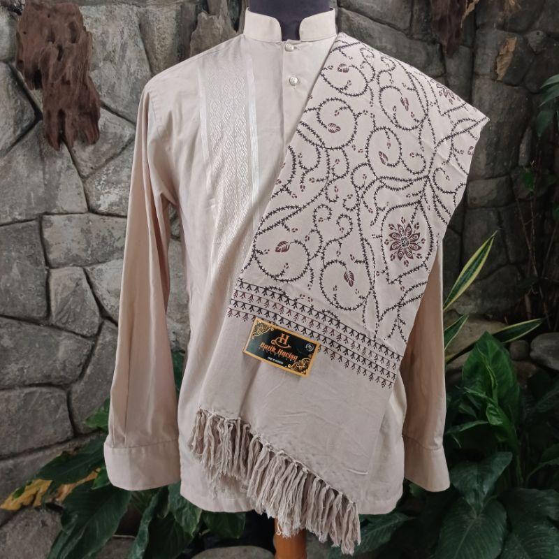SORBAN BATIK MOTIF KASHMIRI BAHAN RAYON HALUS DAN LEMBUT sorban batik harisa palid 4