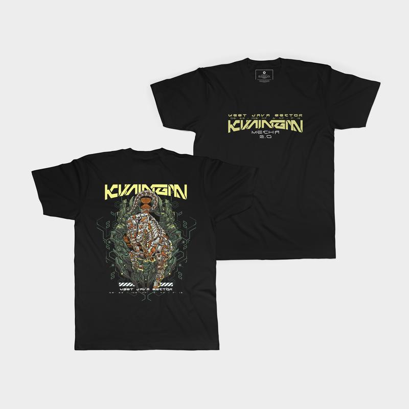 Kaos KUNINGAN MECHA 2 Putih 5