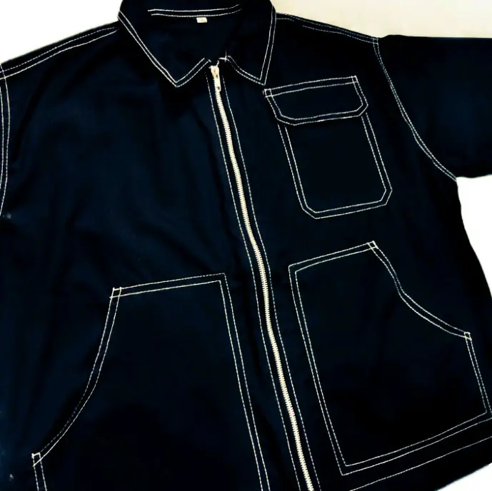 Hey style terbaru workshirt kemeja brama boxy blak