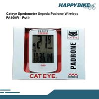 Gambar CATEYE Speedometer Sepeda PA100W Padrone Wireless Pengukur Kecepatan Sepeda - Putih dari Happy Bike Kota Administrasi Jakarta Selatan 2 Tokopedia