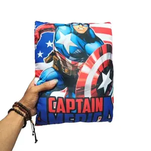 BANTAL TIDUR ANAK FULL PRINT MOTIF SUPERHERO SERIES