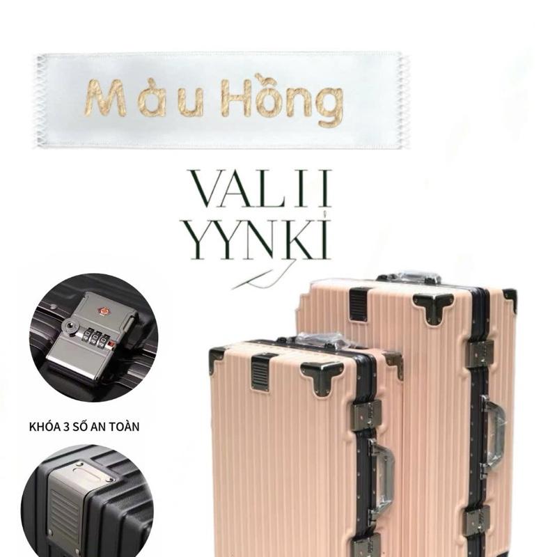 [VALI KHUNG NHÔM+VALI KHÓA KHÓA KÉO]