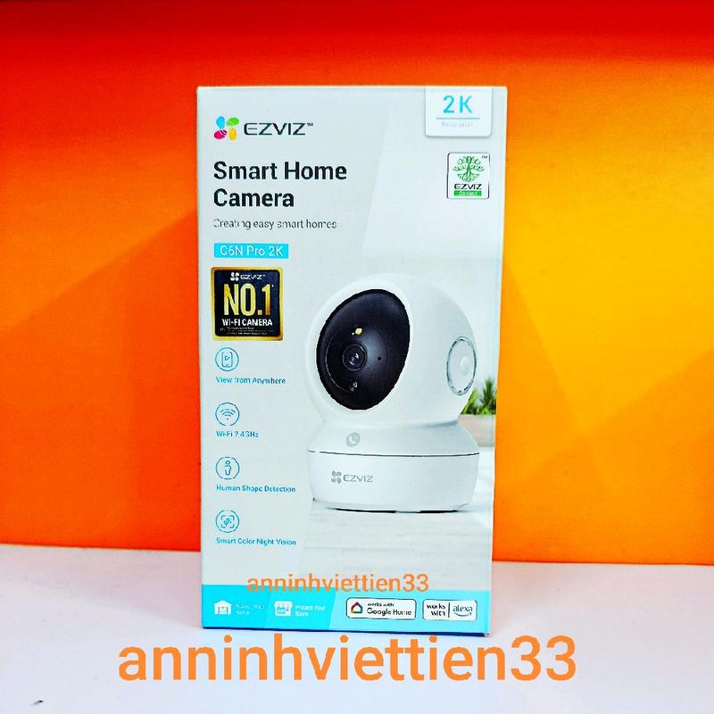 *EZVIZ C6N pro 3MP 2k, C6N,C6N pro 2K 3mp, Quay Quét 360, Đàm Thoại 2 camera Chiều khupho wifi