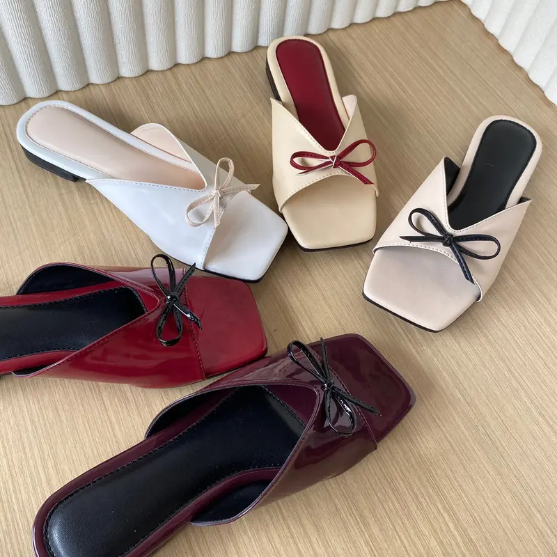 Lavaletta_id • Bella Sendal Teplek Wanita Hak 1cm Pita Coquette 2