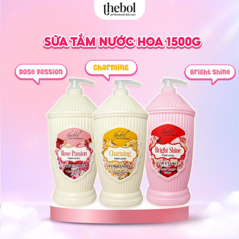 Sữa Tắm Nước Hoa TheBol Hương Nước Hoa Cao Cấp 1500gr