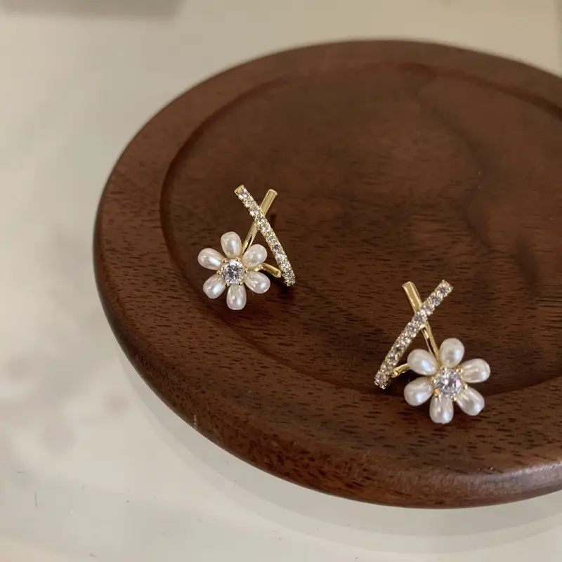 EMLYS.studio - ALLEGRA EARING - Anting Bunga Mewah Elegant 0
